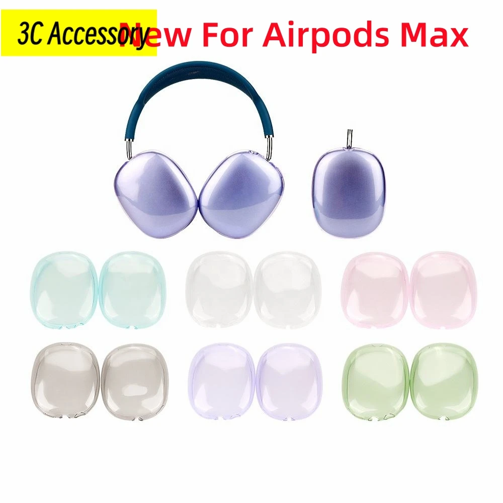 Per Airpods Max Custodia Morbida In Tpu Custodia Per Cuffie Trasparente Carina Per Airpods Max Accessori Cover Per Apple Airpod Max Cover