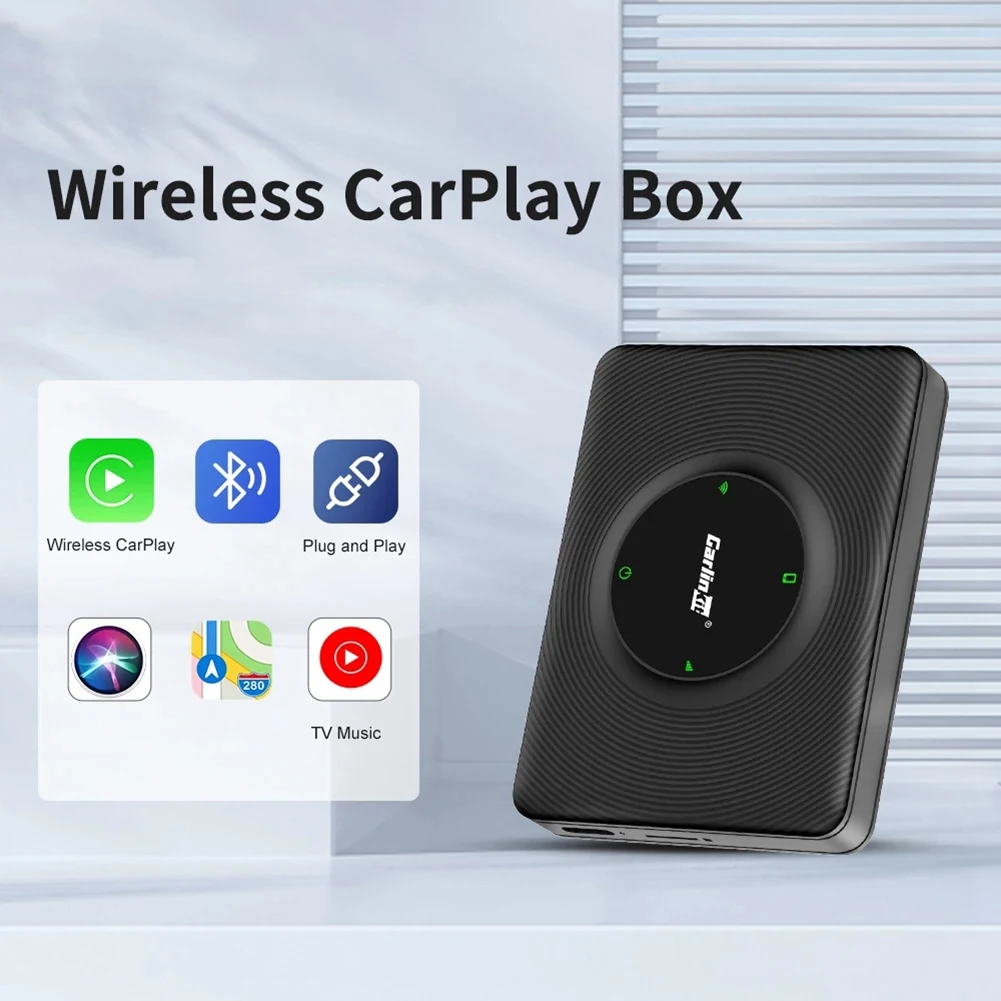 Carlinkit T2C Carplay Wireless Box WiFi Bluetooth Adapter For Tesla Model.  2.4G+5Ghz OTA Online Upgrade Apple CarPlay Dongle - AliExpress