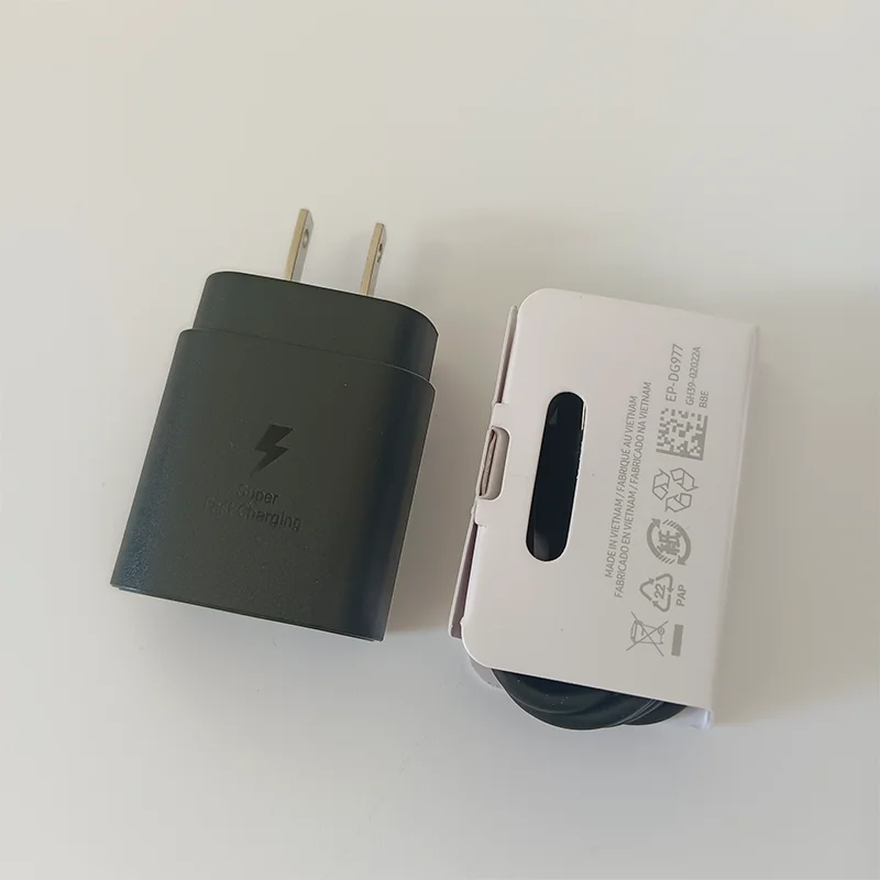 ตัวเลือกสินค้า อะแดปเตอร์ชาร์จเร็ว 25W USB-C สำหรับ Galaxy S26/S25/S24 และอื่นๆ