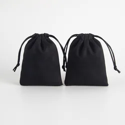 Custom Personalized Jewelry Drawstring Bag with Engraved Link Design - 4x6 inch 10x15cm (50pcs no logo)