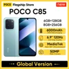 Original POCO C85 Global Version Smartphone MTK Helio G81-Ultra 6.9" Dot Drop Display 50MP 6000mAh Battery 33W  Fast Charge NFC
