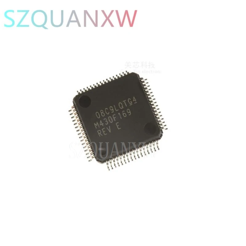 

10 шт., MSP430F169, MSP430F169IPMR, M430F169, M430F169REV LQFP64, в наличии