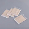 100/300/500Pcs Nails Wood Swab Cleaning Sticks Bud Tip Wooden Cotton Head Manicure Detail Corrector Nail Polish Remover 10cm 6