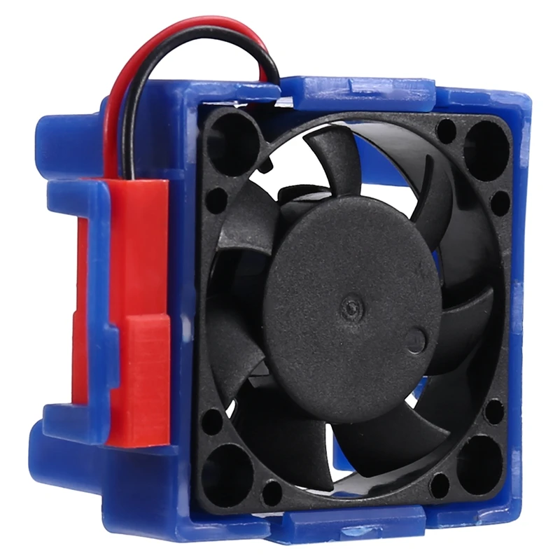 VXL-3S ESC Cooling Fan And Motor Dual Fan Set Compatible With For Traxxas Slash 4X4 Stampede 4X4 Rustler