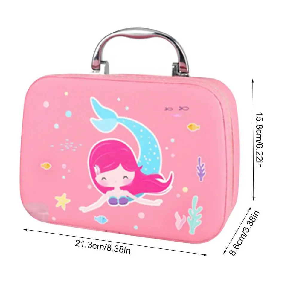 Girls Makeup Kit For Kids Children'S Makeup Set Girls Princess Make Up Box Nontoxic Cosmetics Kit Toys Pretend Play Makeup Beauty Toys Gift Birthday Gift