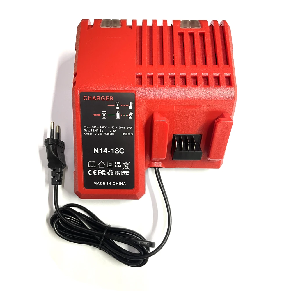 Replacement Rapid Battery Charger for Milwaukee N18 M18 Lithium Ion Battery 48-5