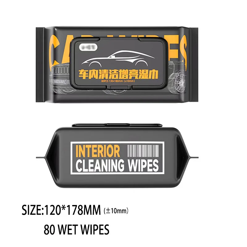 Car Interior Cleaning Wipes Multi-functional Disposable 1Pc