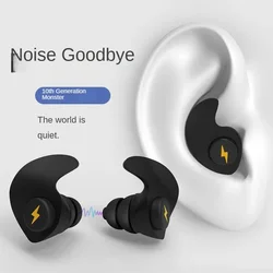 Ultra Comfort Noise - Cancelling Silicone Earplugs - Waterproof & Soundproof for Peaceful Sleep (B)