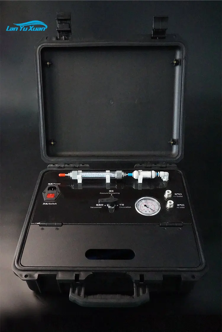 

ROV Electric Vacuum Pump Sealing Chamber Air Tightness Test Underwater Robot Air Tightness Test Air drying