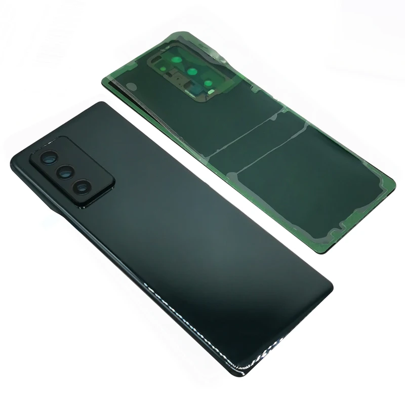 For Samsung Galaxy Z Fold 2 Fold2 Back Battery Cover Glass Rear Housing Cover Replacement With Camera Lens z fold2 F916 SM-F916B
