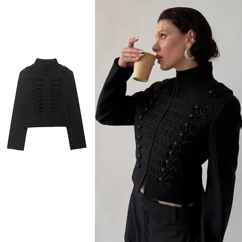 Blouses et vestes pour femmes, nouvelle collection printemps 2026, style rétro britannique unique, élégantes, chics et chaudes, pour jeunes, streetwear et voyage