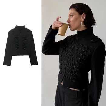 Blouses et vestes pour femmes, nouvelle collection printemps 2026, style rétro britannique unique, élégantes, chics et chaudes, pour jeunes, streetwear et voyage