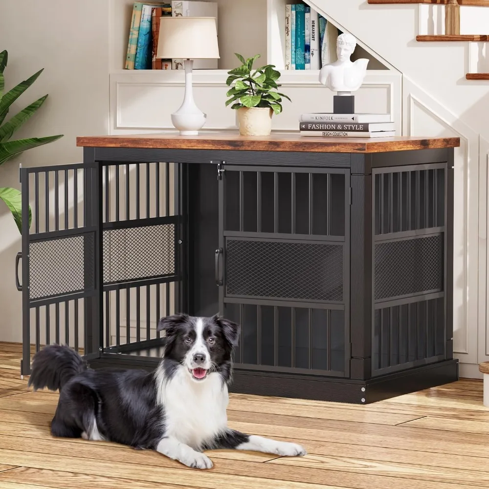 Stylish Chew Resistant Dog Crate Furniture