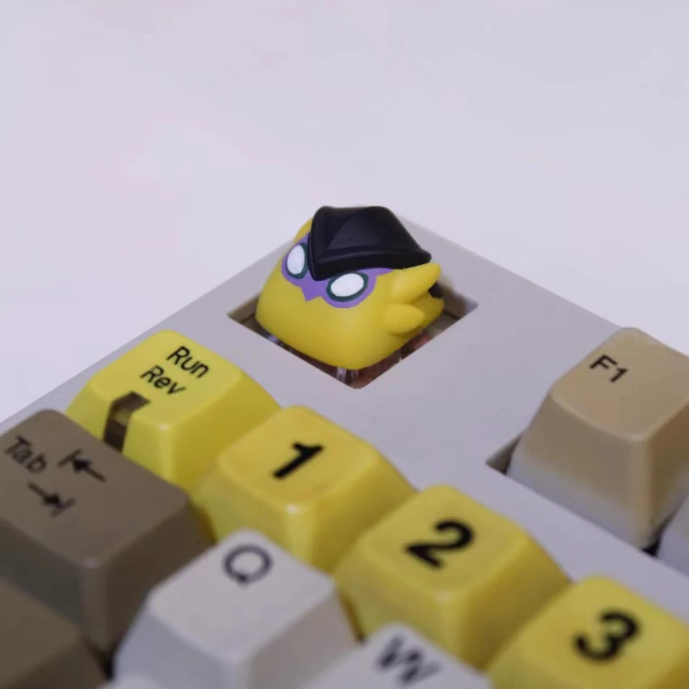 Valorant Gekko Wingman Anime Keycap Boné de Teclado Original Resina Boné Artesanal Personalizado para Teclado Mecânico Presente Gamer - Imagem 2