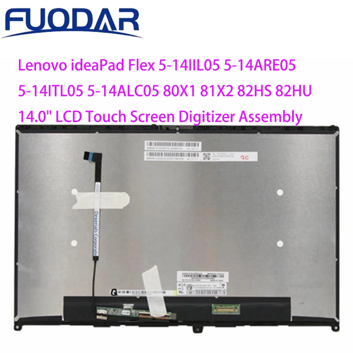 Lot De 9 Vis Pour Châssis Lenovo IdeaPad Flex 5 - Compatible Plusieurs Modèles 14 Et 15 Pouces