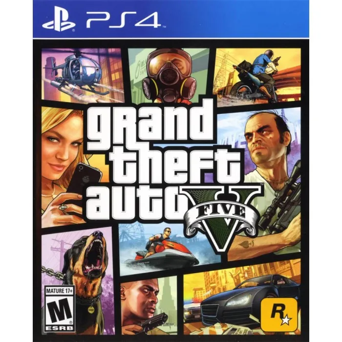 Игра GTA V (Grand Theft Auto 5) (PS4) б/у | Электроника