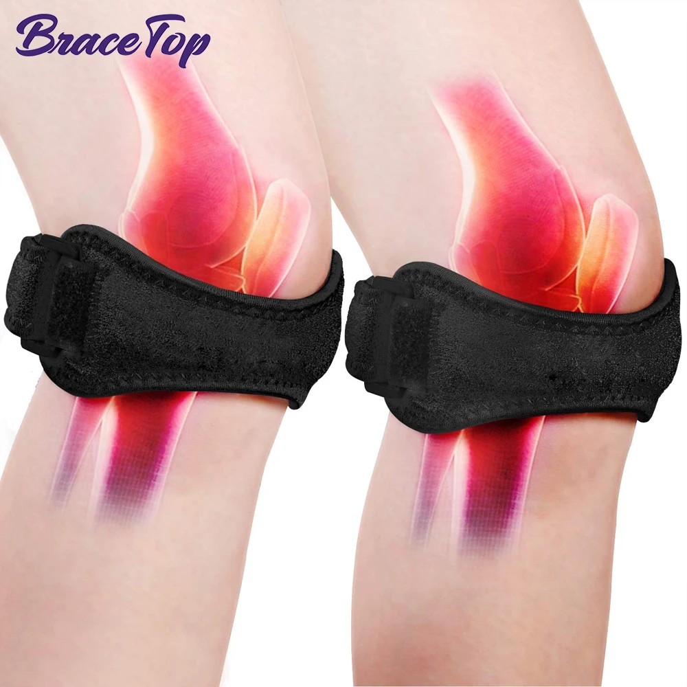 Bracétop – bretelles de soutien pour tendons et rotule, 1 paire