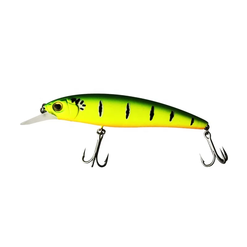 Lutac Minnow Baits 115Mm 25G Vmc Hook Floating 2.5M Silicone Fishing Vinyls Pesca Fishing Tiems Lure