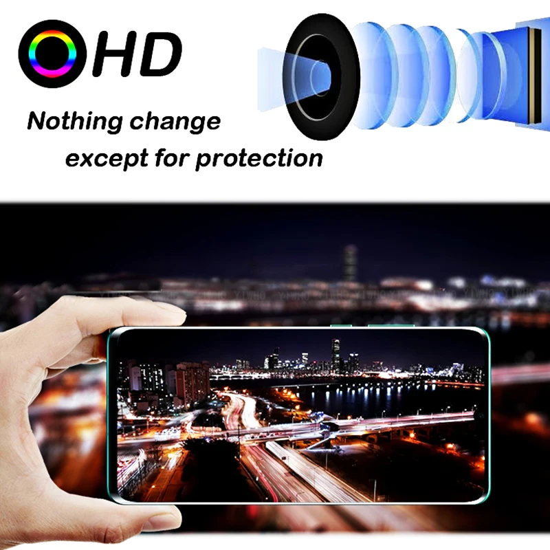 Ultra-Clear Hydrogel Full Cover Screen & Camera Protector