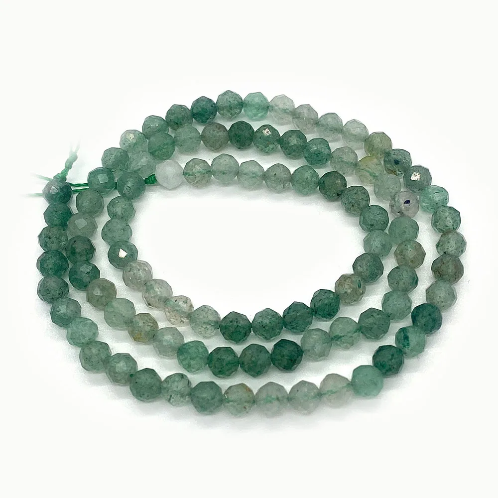 

Natural Stone Beads Gradient Crystal Round 2/3/4mm Round Loose Spacer Beads for Jewelry Making DIY Bracelets Necklace Earrings
