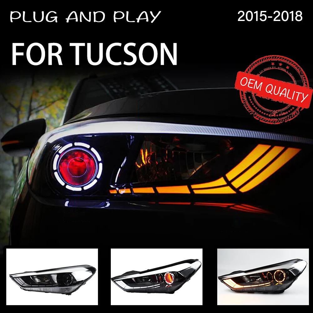 Cubierta De Lente Para Faro Delantero Hyundai Tucson 2021-2023 - Transparente, Izquierda O Derecha, Protección Contra Suciedad Y Daños
