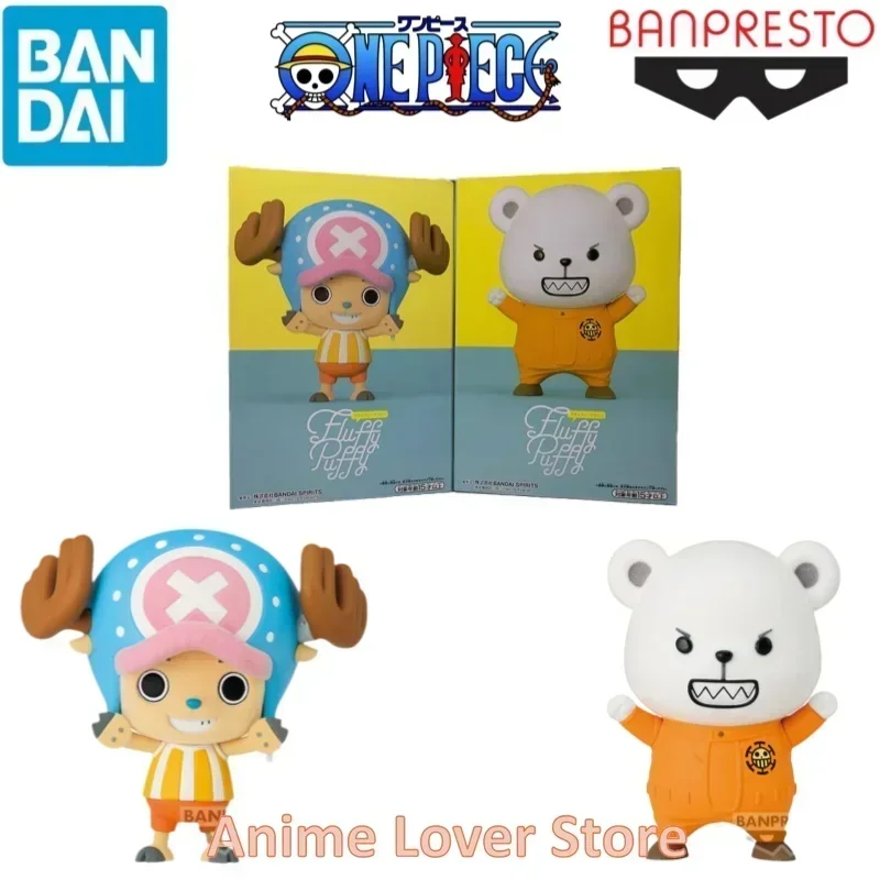 Bandai Banpresto Original One Piece Floccaggio Fluffy Puffy Tony Tony Chopper Bepo Anime Figure Giocattoli Per Regalo Per Bambini