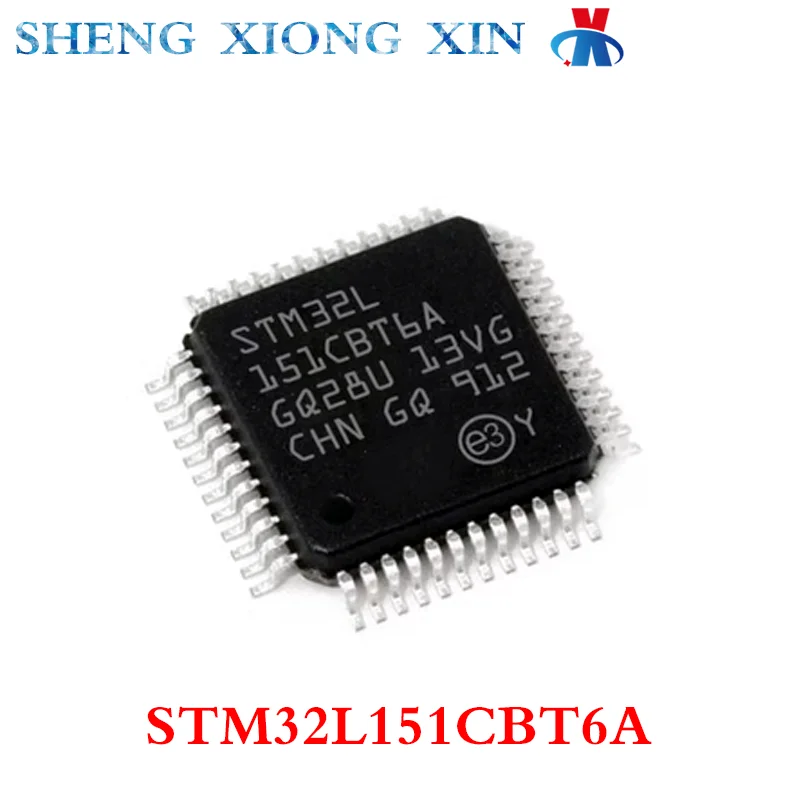 

5pcs/Lot 100% New STM32L151CBT6A LQFP-48 ARM Microcontrollers - MCU STM32L Integrated Circuit