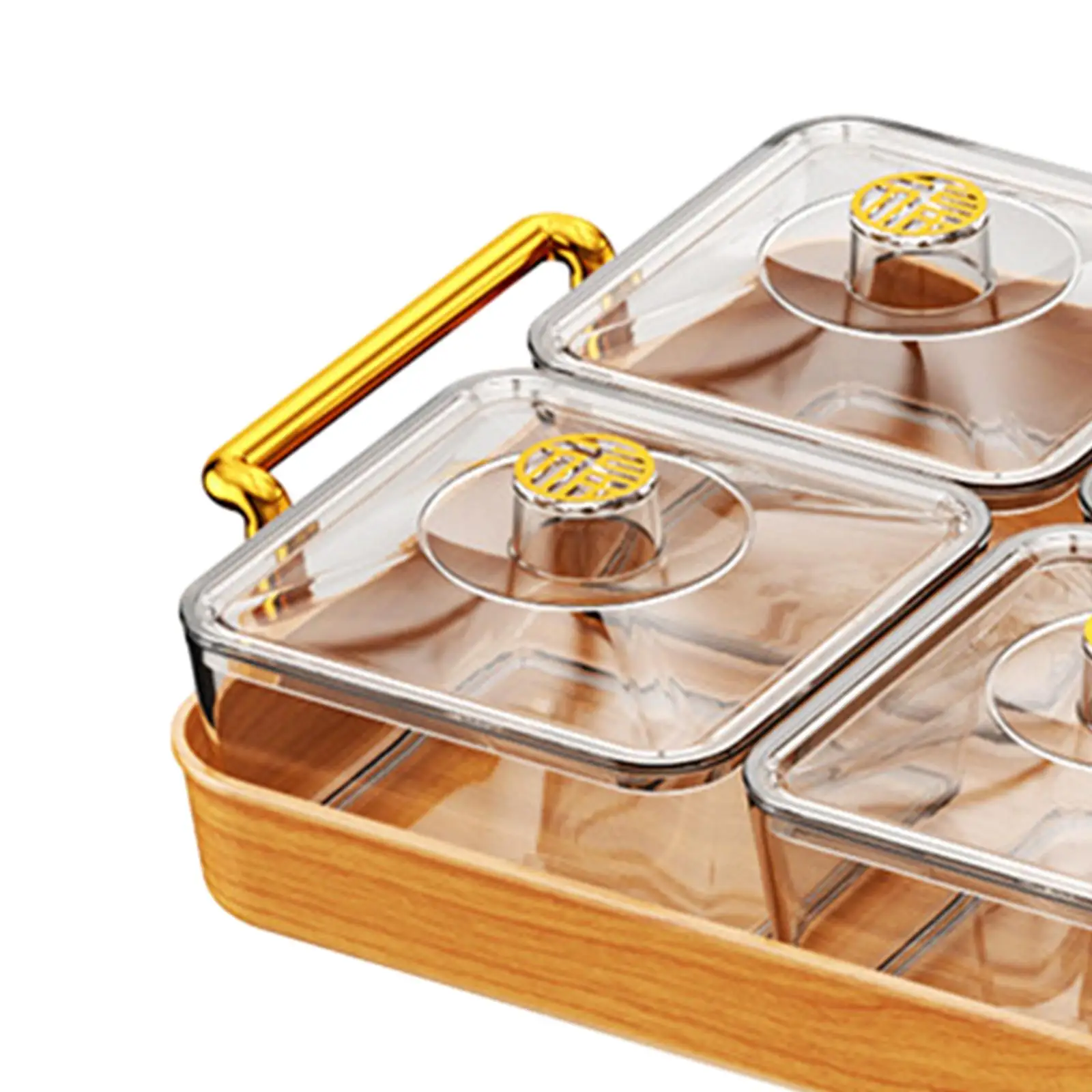 Divided Snack Serving Tray 5