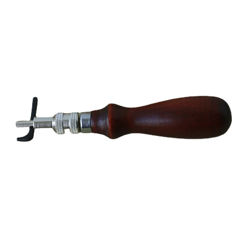 

1 Pcs Wooden Handle Leather Groover Tool Metal Head Leather Craft DIY Tool Durable Leather Working Tool Groove Width 1mm