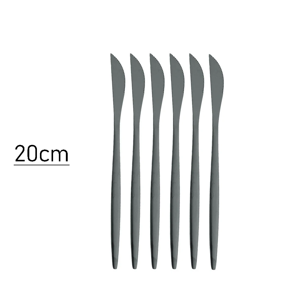 6Pcs Dessert Knife