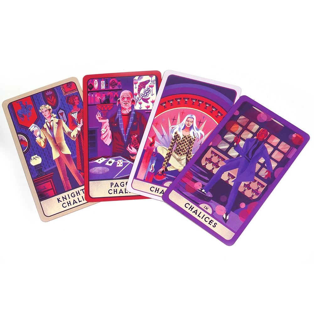 Buffy the Vampire Slayer Tarot Deck In A Tin Box Metal Box 78pcs Cards with paper Guidebook Gold-Gilded Edges Hardcover Edition