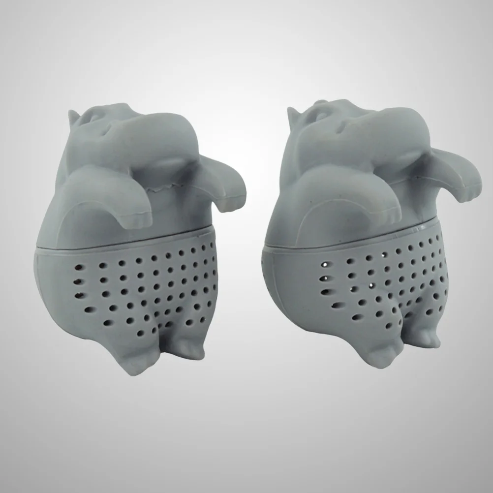 Tea Strainer Hippo Infuser Silicone Otter Maker Diffuser Leaf Filter Animal Loose tea infuser tea strainer tea filter