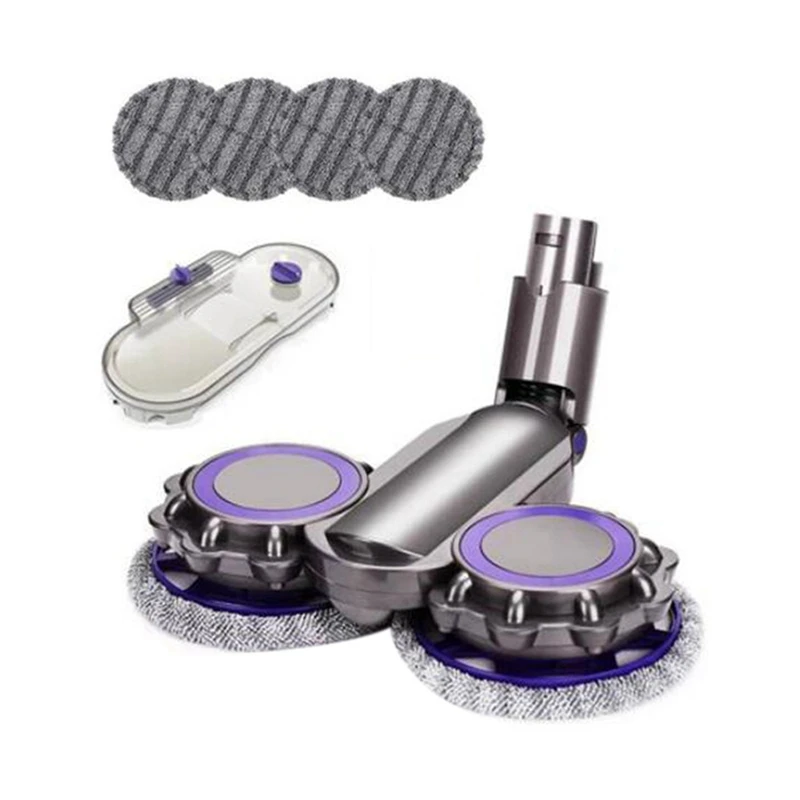Electric Wet Dry Mopping Mop Head For Dyson V6 Dc58/Dc59/Dc62