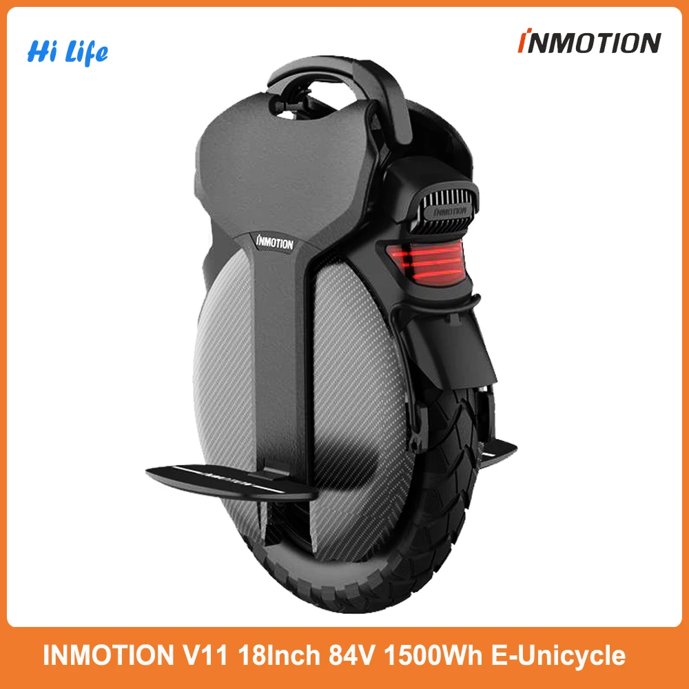 Pre-Vendita Originale Inmotion V11 Monociclo Sospensione Pneumatica 84V 2200W 1500Wh Self Balance Euc Inmotion V11 Ruota Elettrica
