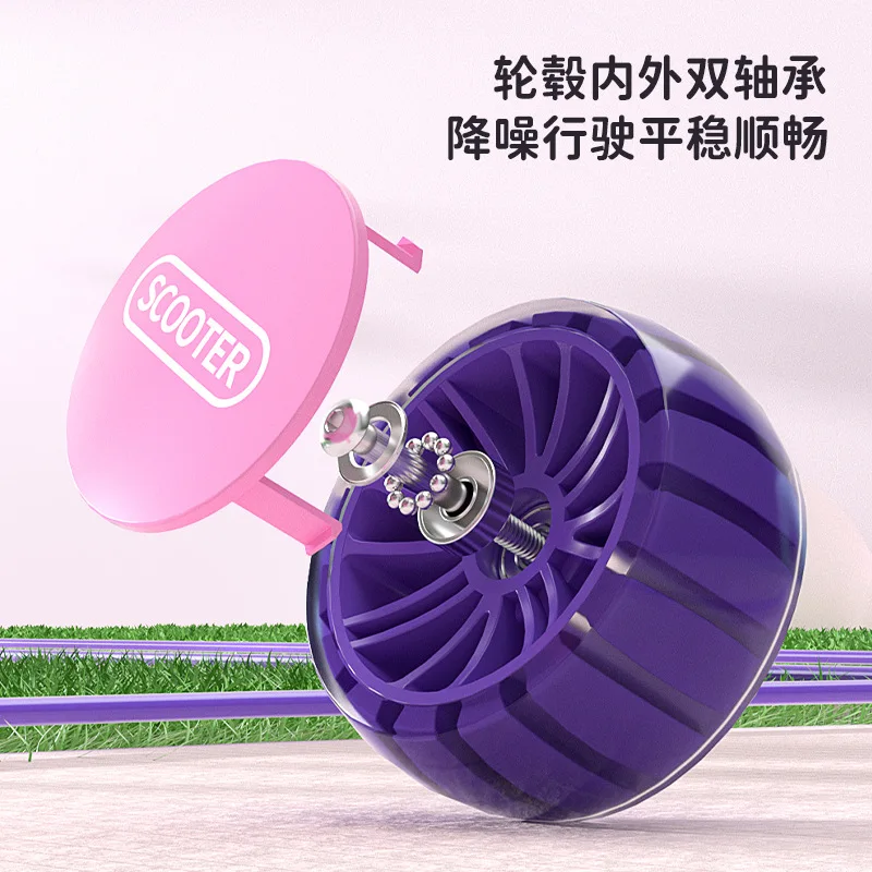 Children 1-3-6-12 Years Old Boys and Girls Child Baby Pedal Walker Three-in-One Kids Kick Scooter 키즈 킥 스쿠터
