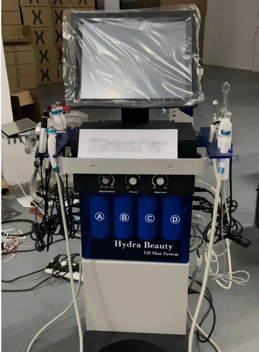 Multifunction Oxygen Hydra Dermabrasion Skin Care Machine Facial Clean Skin Rejuvenation Remove Blackhead Face Lifting Equipment 4