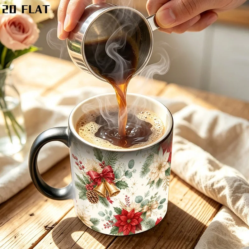 Color Changing Christmas Coffee Mug 12oz Gift