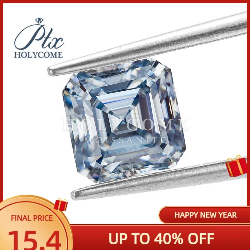 

100% натуральный синий Муассанит, свободный камень, бриллиантовая вырезка, лабораторные алмазные драгоценные камни vs1 в форме сборника с сертификацией GRA, оптовая продажа