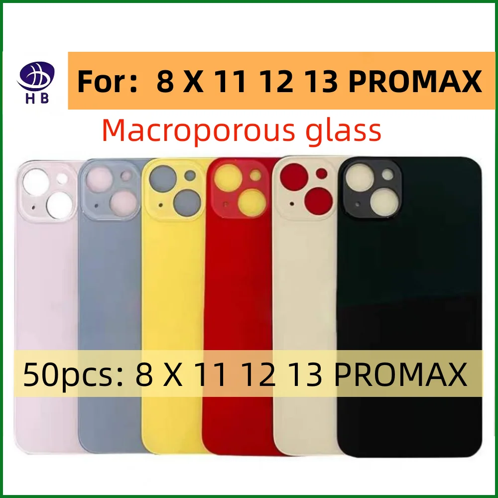 50PcsForiPhoneBackCoverReplacement8X111213ProMaxCaseLarge