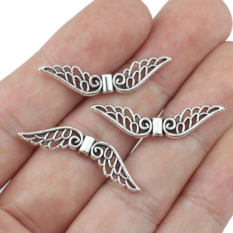 SUNNYCLUE 1Boîte 200 Pièces Cadres De Perles De Coeur Perles De Coeur Creux Breloques De Connecteur De Coeur Amour Anneaux De Liaison Cadre De Perles En Alliage De Style Tib Tain Pour La Fabrication D