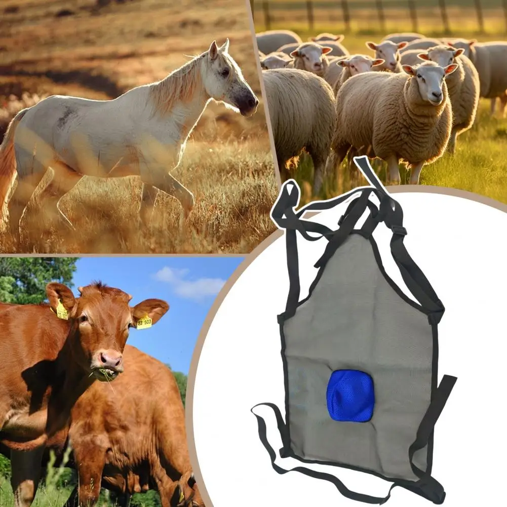 Goat Apron Anti Breeding Sheep Skirt Anti Mating Goat Skirt Livestock Clothing with Adjustable Strap for Breeding Control