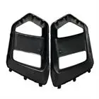 

Pair Front Fog Lamp Light Cover Fit For 2016 2017 2018 Ford Focus Rs Abs Plastic Fog Lamp Light Cover (LH+RH) Direct Replacement