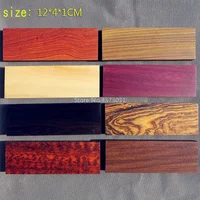 1piece DIY knife handle material Various kinds of wood for handicraft materials 120x40x10mm 2