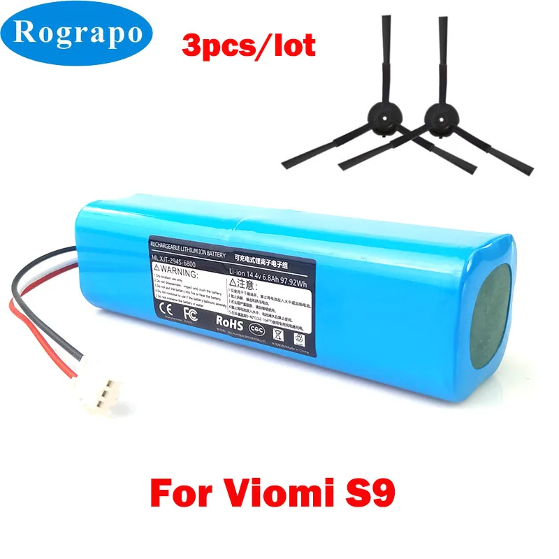 G2 Viomi S9 ROIDMI EVE PLUS, novo, 14.8V, 6800mAh, H18650CH-4S2P