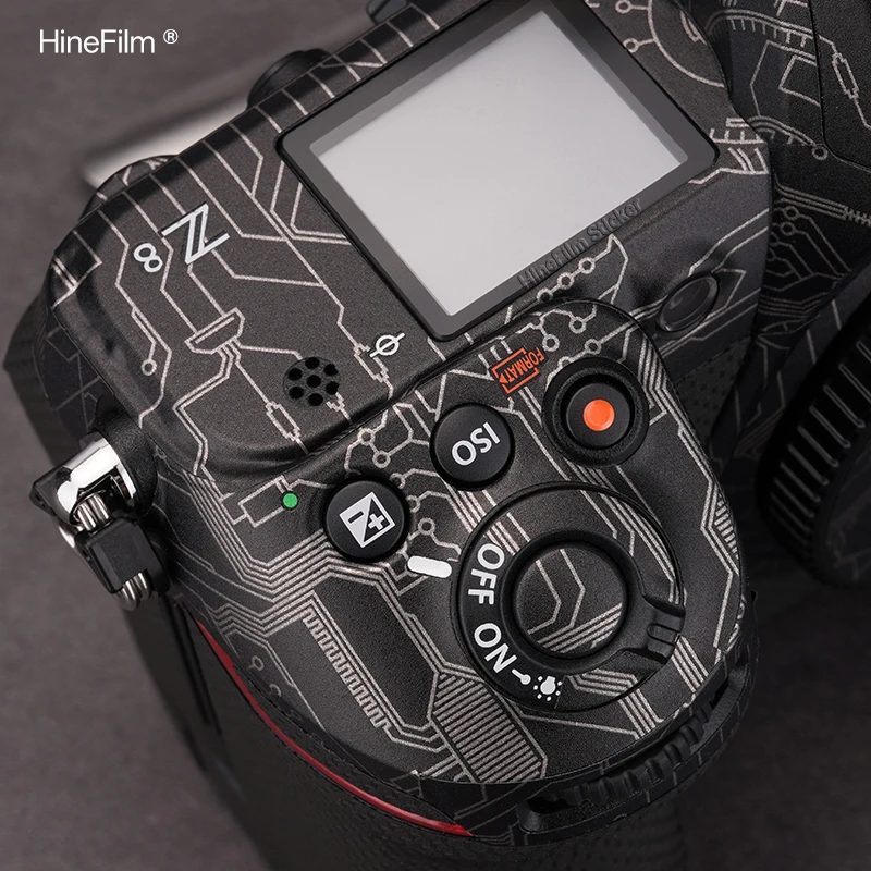 Z8 카메라용 Hinefilm 스킨 Nikon Z 8 카메라용 스킨 보호 필름 프리미엄 데칼 스킨 An-ti 스크래치 랩 커버