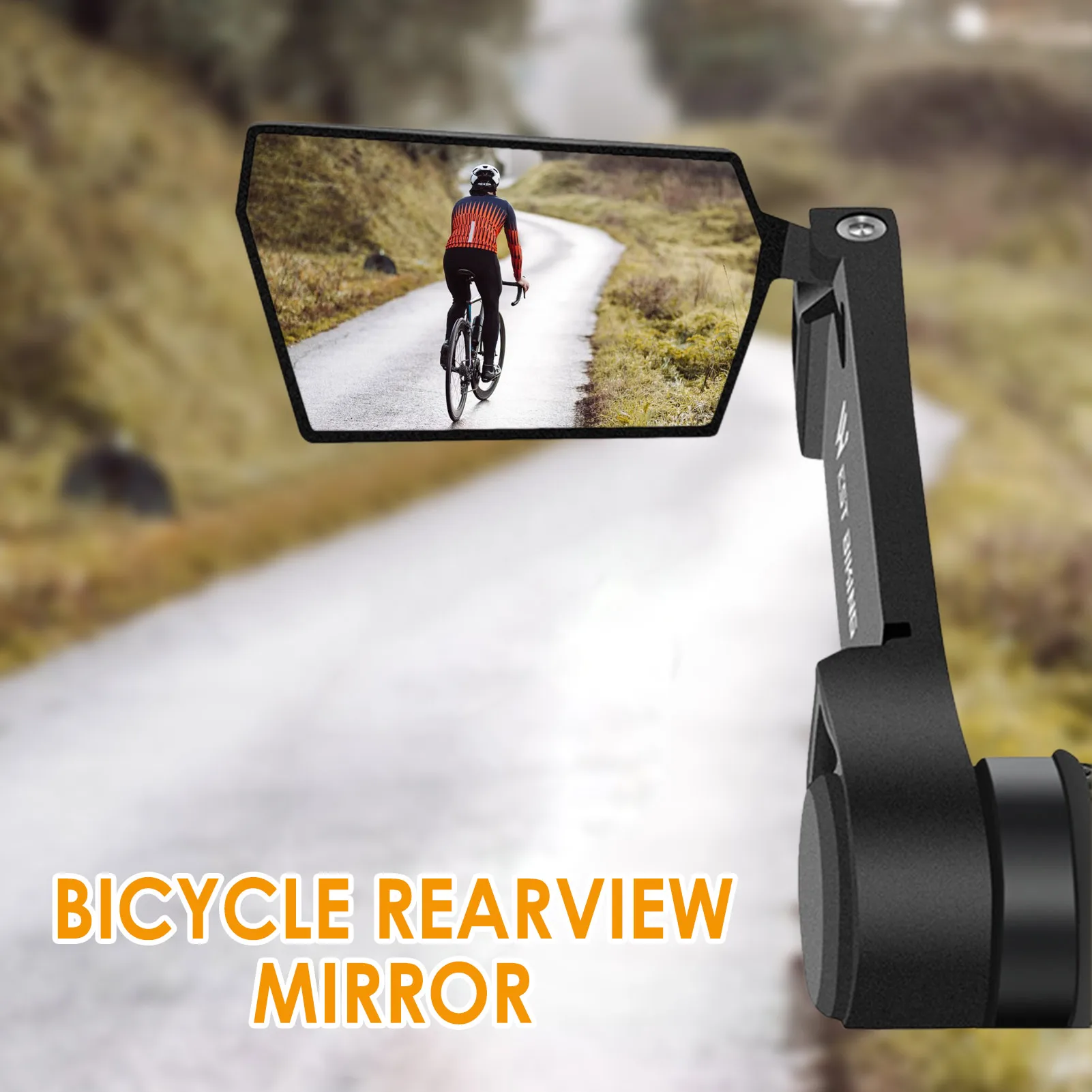 Bicycle Mirrors For Handlebars Bike Mirrors For Adult Bikes 360 Degrees Rotatable Foldable Bicycle Rear View Glass Mirror For