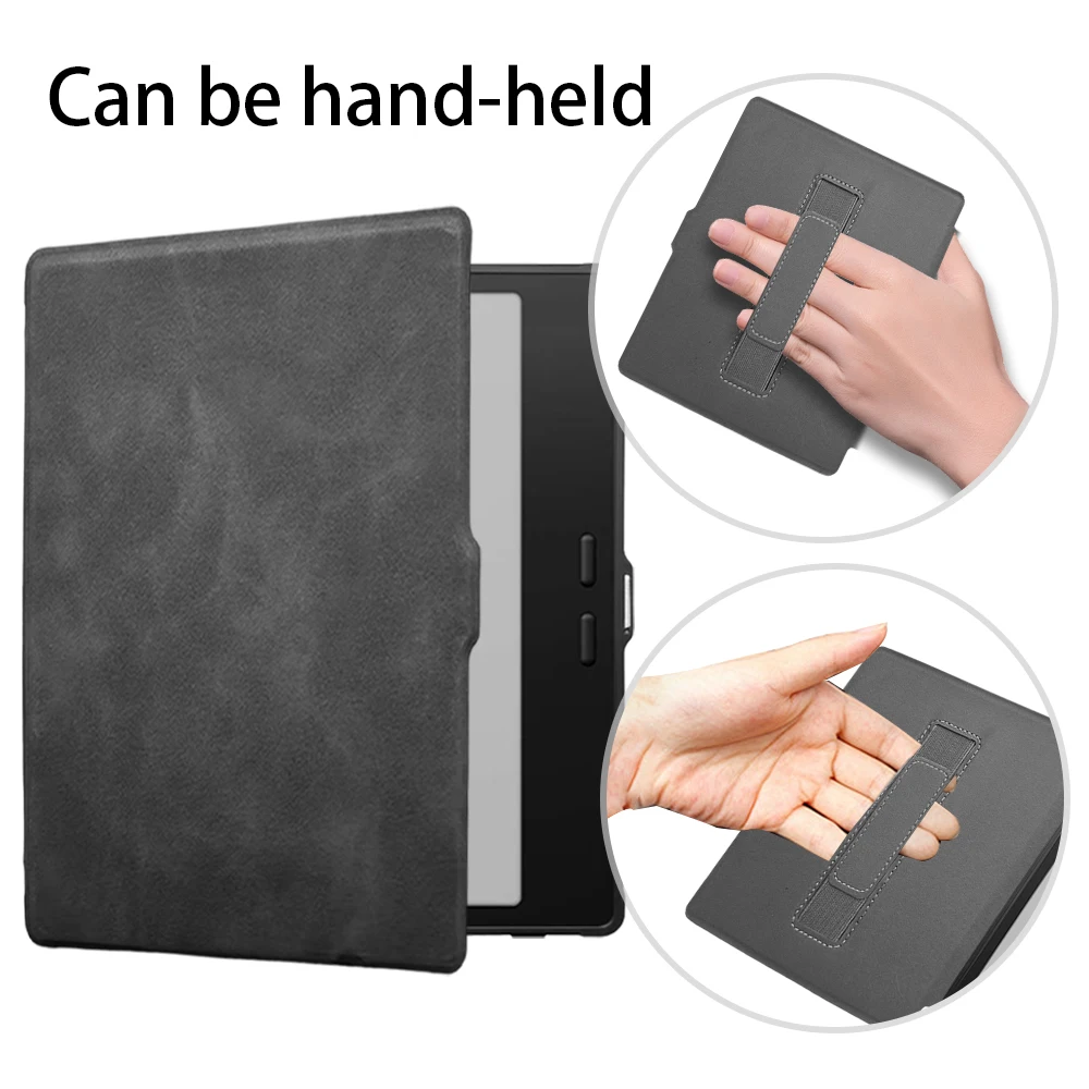 Elegant Leaf Design TPU Back Hand Strap Cover