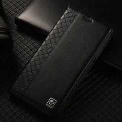 Luxurious Nappa Leather Magnetic Flip Wallet Phone Case for Tecno Phantom X2 Pro (Black)