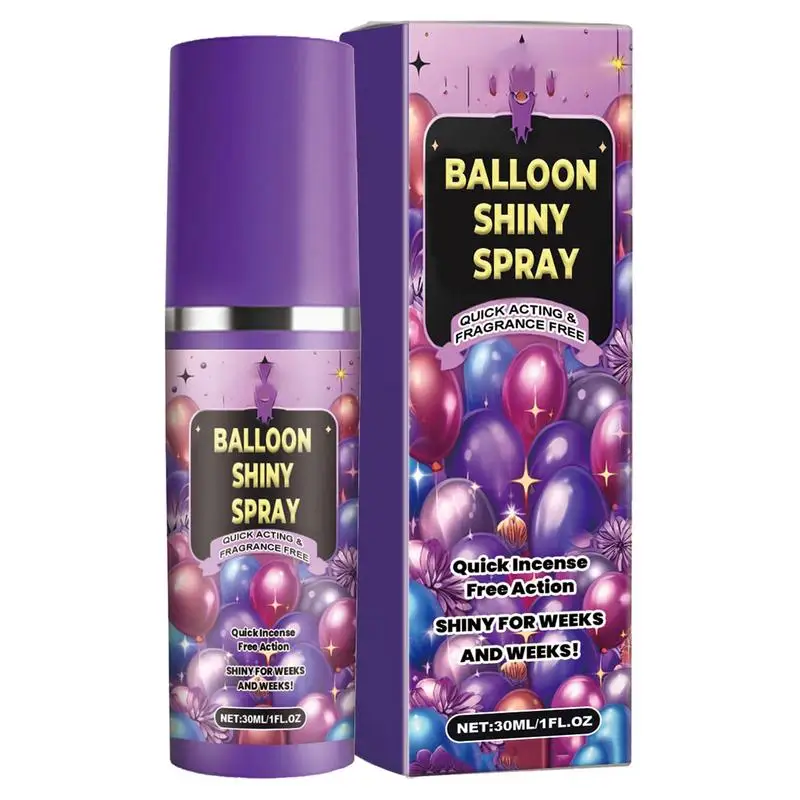 1pcs Balloon Shiny Spray Anti Fading Oxidation Restore Gloss Polishing Birthday Wedding Party Decoration Balloon Brightener