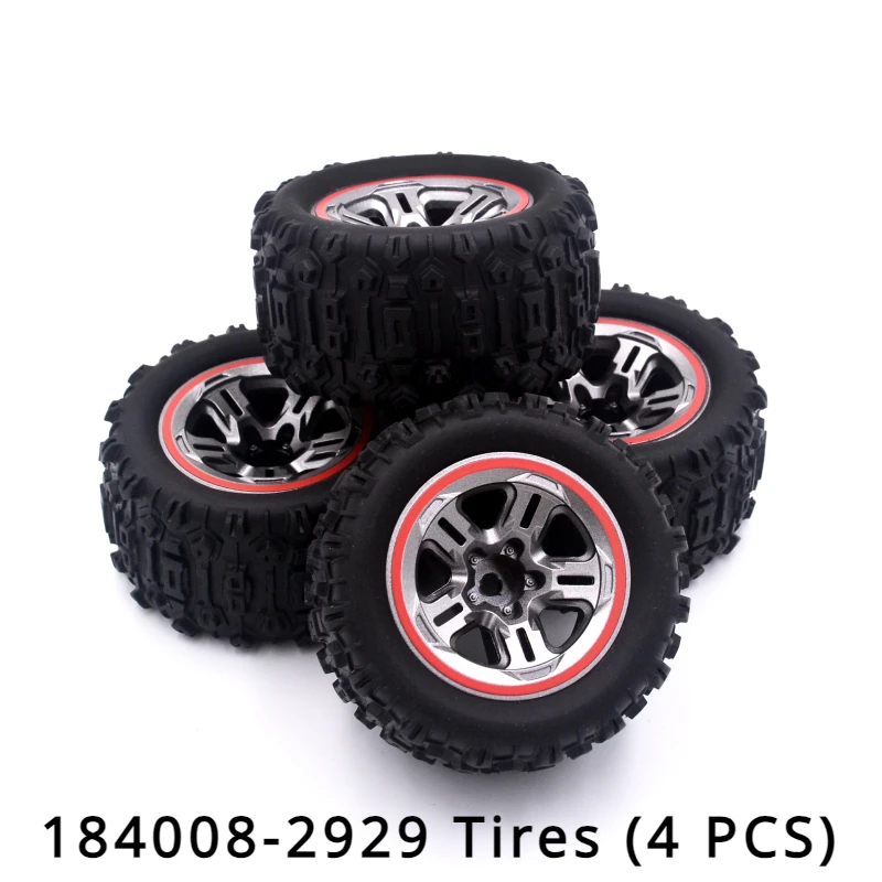 

WLtoys 184008 RC Car Spare Parts Four-wheel Drive Remote Control Car Original Tire Parts 184008-2929 Tires